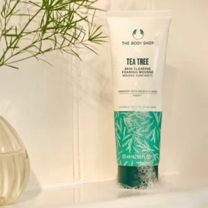 فوم موس شستشوی صورت بادی شاپ مدل درخت چای حجم 125ml