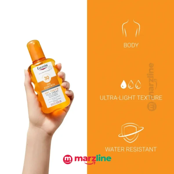 اسپری ضدآفتاب اویل کنترل اوسرین | ضد جوش و بدون چربی