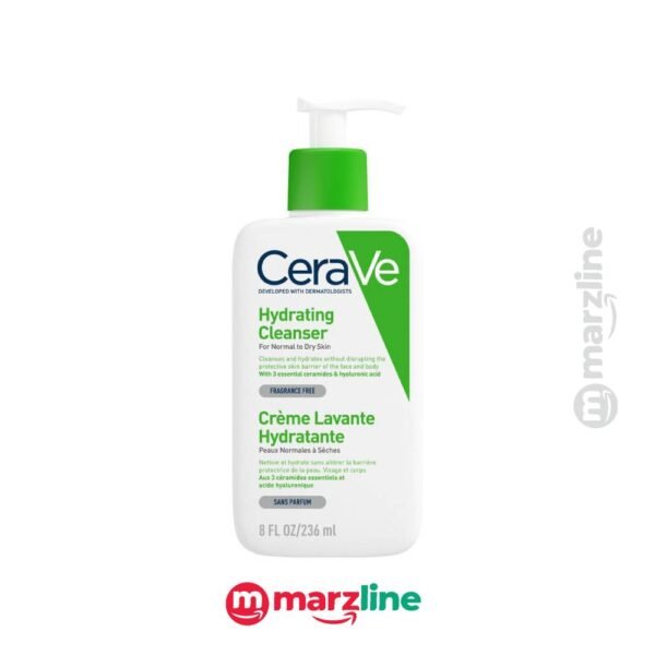 ژل شستشوی آبرسان سراوی بطری پمپی سبز