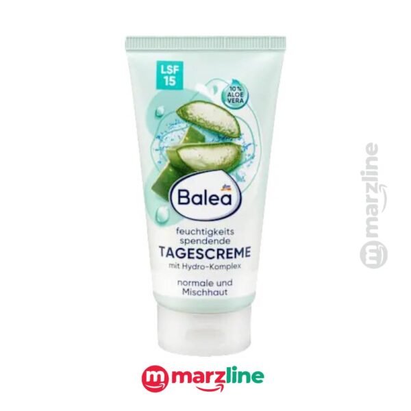 کرم روز آلوئه ورا باله آ تیوپ سبز