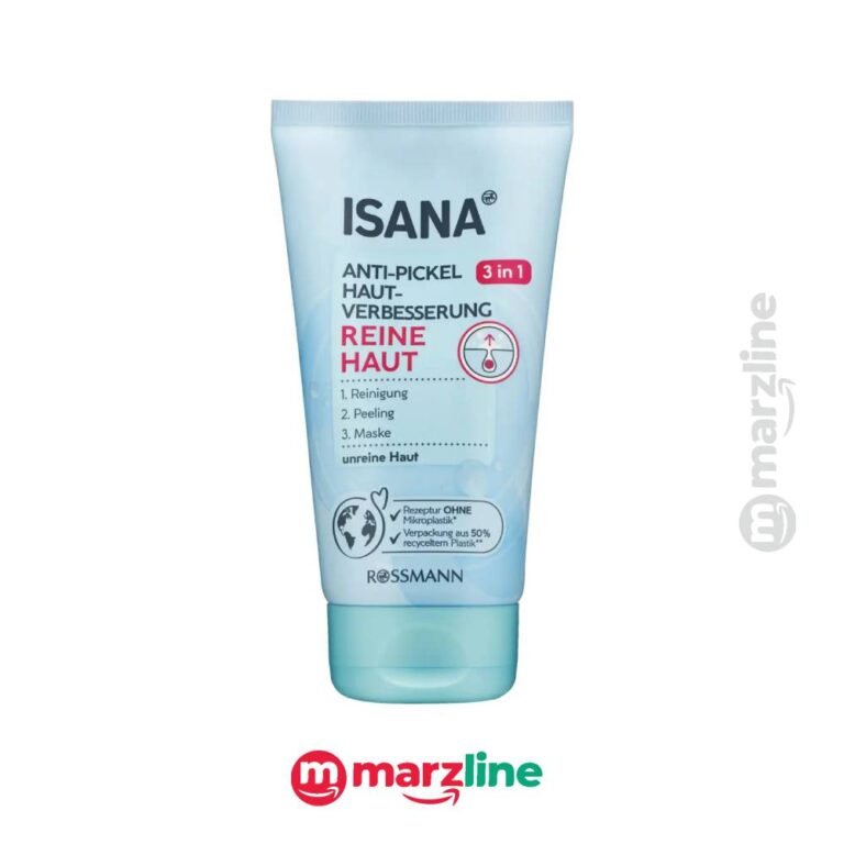 ژل شستشو پوست چرب ایسانا برای رفع جوش سرسیاه