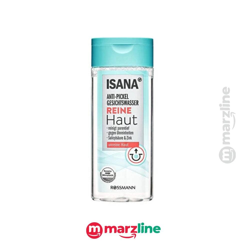 تونر ضد جوش ایسانا پوست چرب حاوی زینک تونر ضد جوش ایسانا پوست چرب حاوی زینک